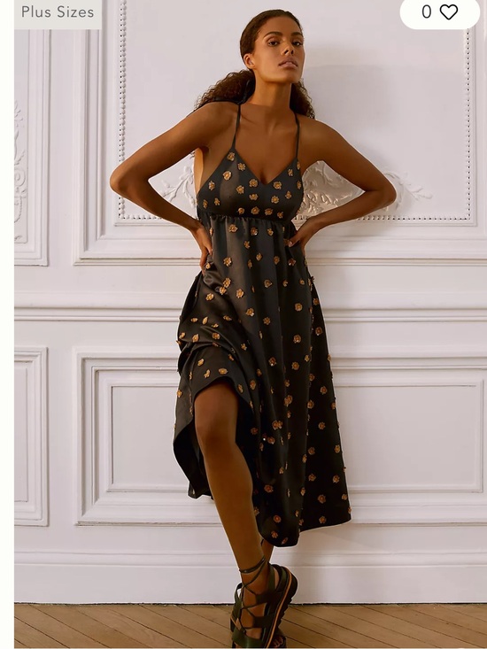 Anthropologie Dresses & Skirts - NWT Anthropologie size 4 Calysta midi dress with tie straps